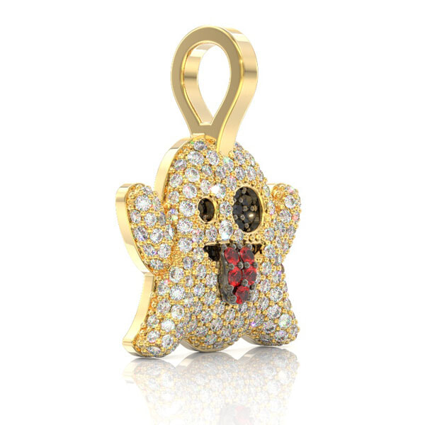 Icebox - Ghost Pendant 14k
