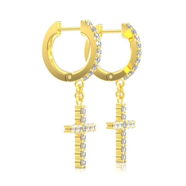 ピアス STONEHENgE 14k diamond piercing sparkles single-color-crystal-stud-
