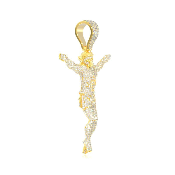 Icebox - Jesus Crucifix Pendant 14k